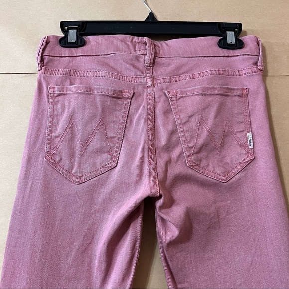 Mother | The Looker Pop! Jeans Old Rose Pink Skinny Jeans Denim Size 26 - Picture 9 of 12